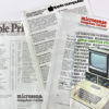 UK Microsense Apple II brochure from 1980 + extras - Image 4