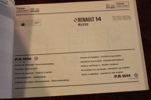  PR1014 Renault 14 R1210