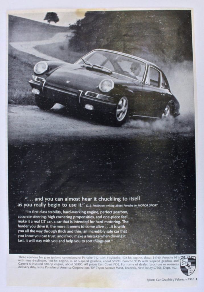 Porsche vintage print ads (english) | Vintage Cars