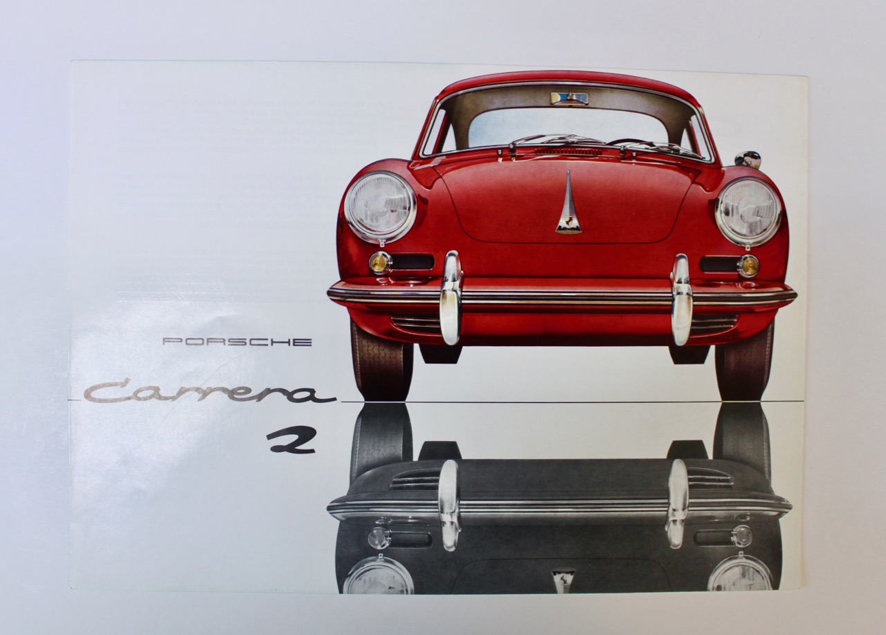 Porsche 356 Carrera 2 brochure from 1963 | Vintage Cars
